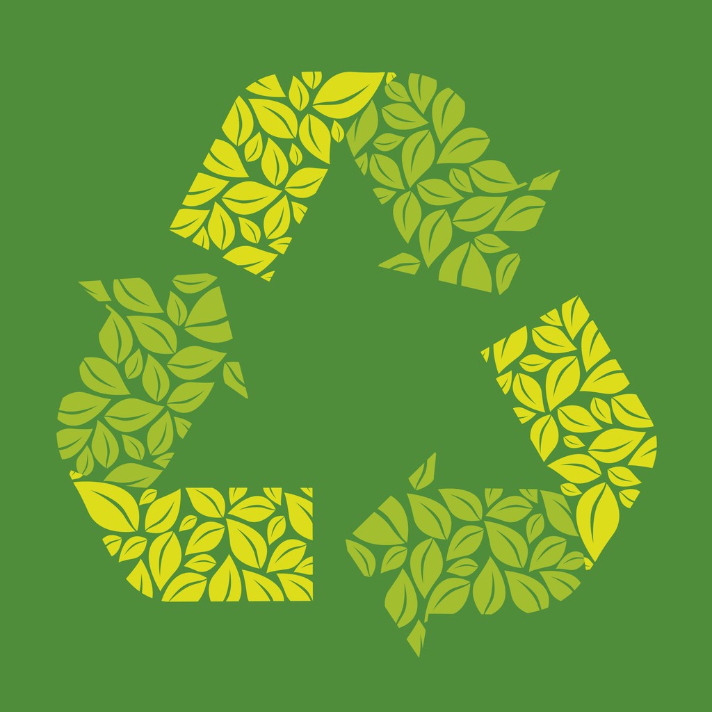 垃圾分类资源回收利用环保手绘插画海报矢量图免费下载_ps.